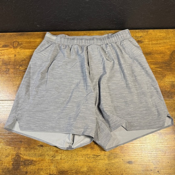 Lululemon Other - Lululemon Pace Breaker Heathered Grey Polyester‎ Athletic Shorts Mens Medium